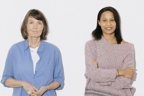 Kari Slaatsveen og Mimmi Tamba